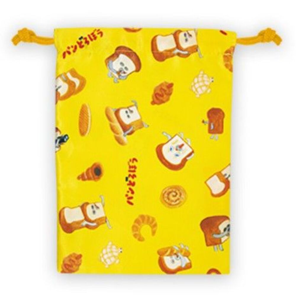 Pan Dorobou (Bread Thief) drawstring bag / pouch